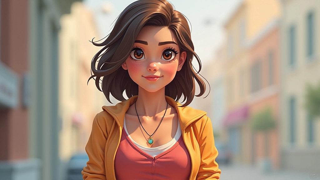Close-up of textured 2D character artwork showing detailed shading, color work, and artistic style variation